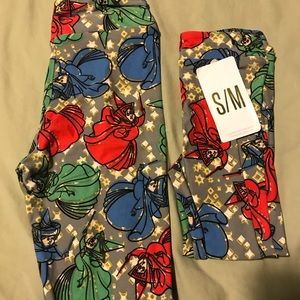 Lularoe Disney Fairies SZ tween and kids Small set